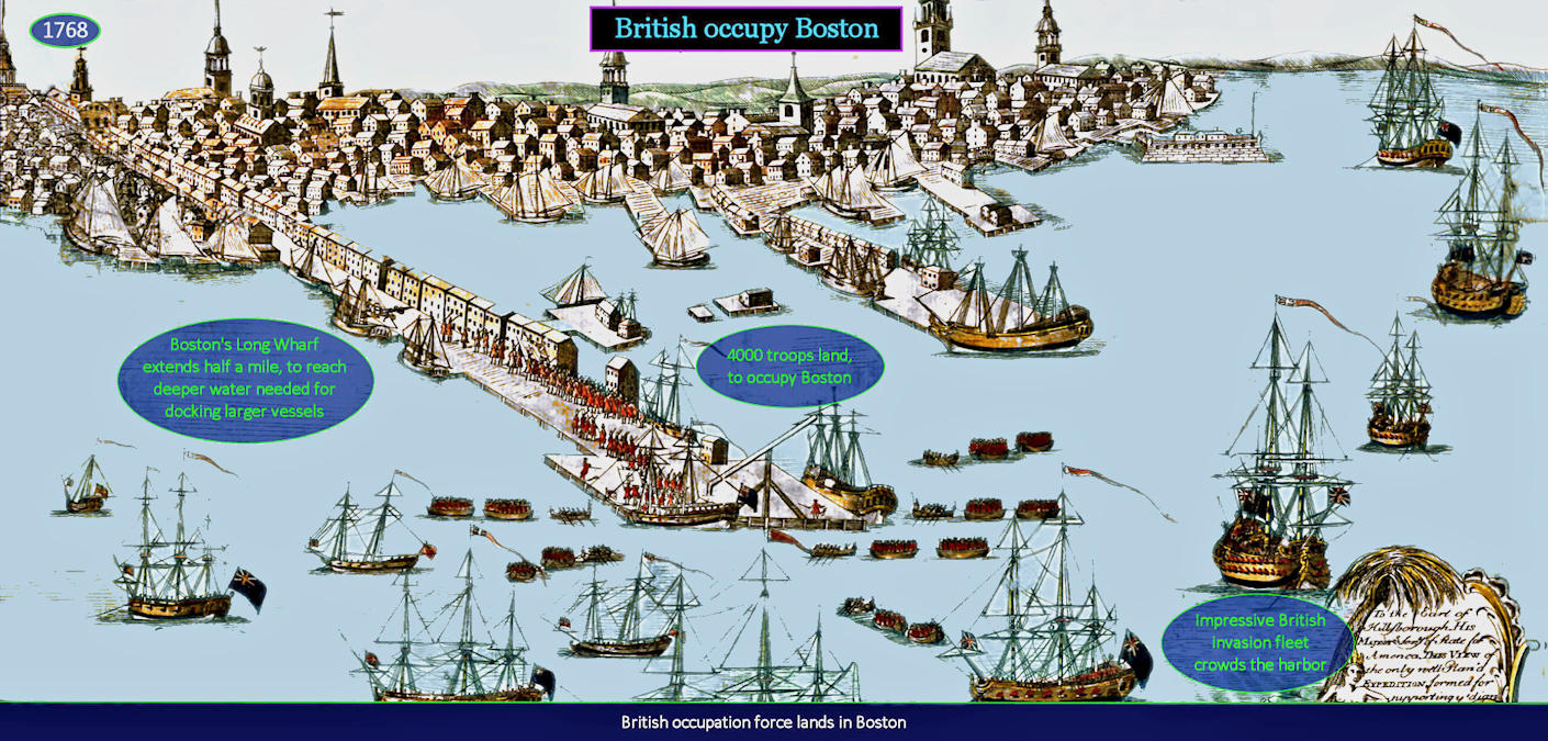 Occupation of Boston, 1768-76